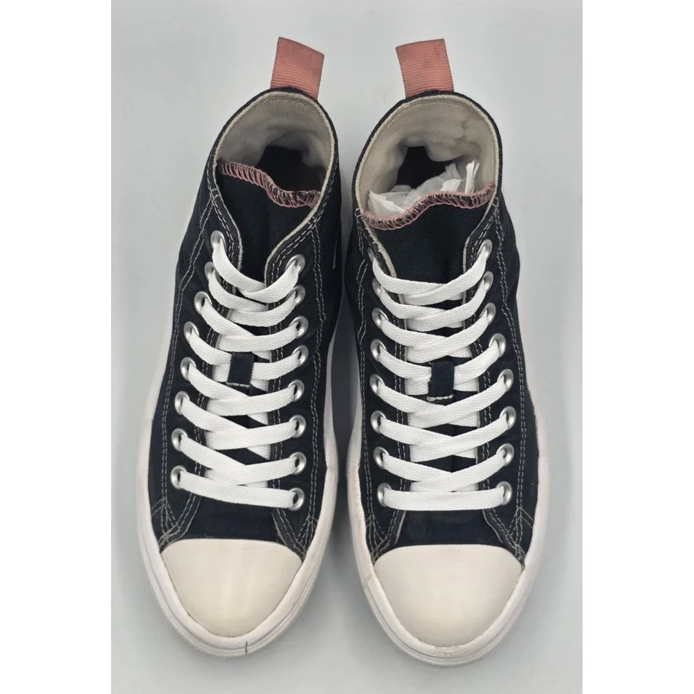Converse Chuck Taylor AllStar High Move Platform Womens Black-Pink Sneakers 6.5